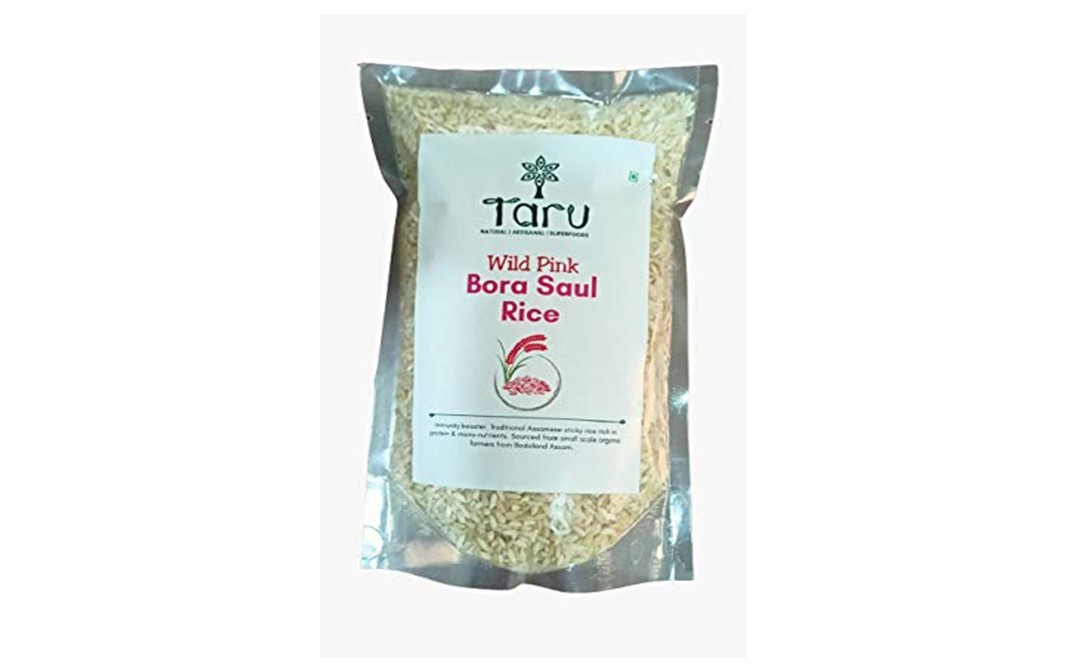 Taru Wild Pink Bora Saul Rice    Pack  100 grams